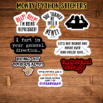 Monty Python Stickers