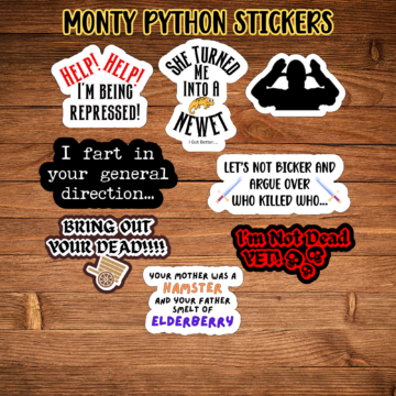 Monty Python Stickers