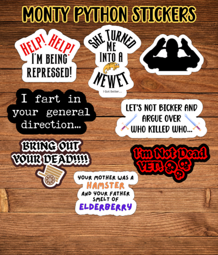 Monty Python Stickers