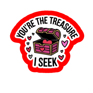 DnD Valentine Day Stickers