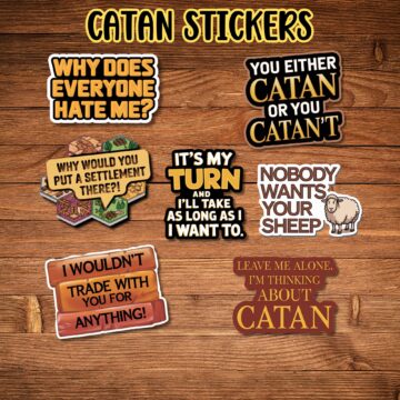 Settlers of Catan Stickers